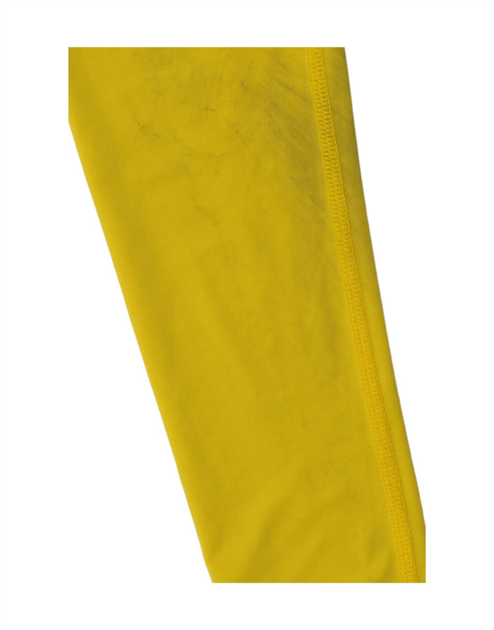 PUMA Womens Top Long Sleeve UK 14 Large Yellow Polyester Vintage Puma and Second-Hand Puma from Messina Hembry 