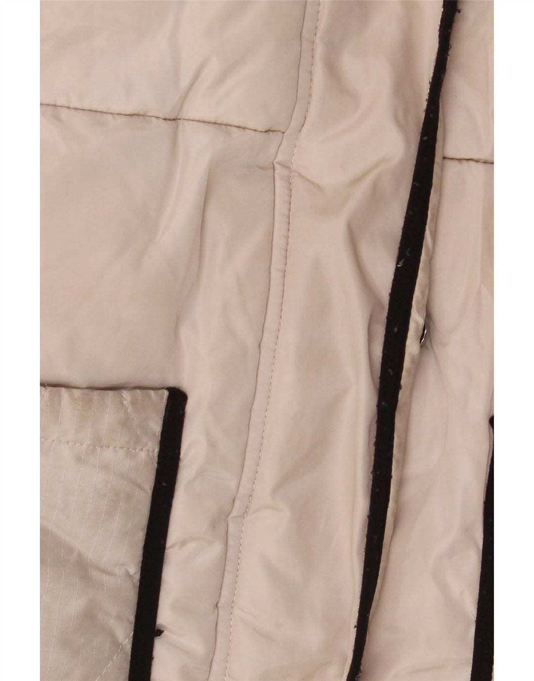 Ted Baker piger grafisk hætte polstret frakke 9-10 år beige polyester
