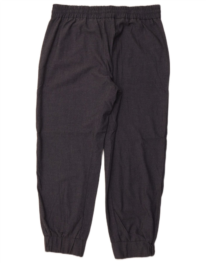 ZARA Joggers Chinobukser til kvinder XL W32 L27 Grå polyester