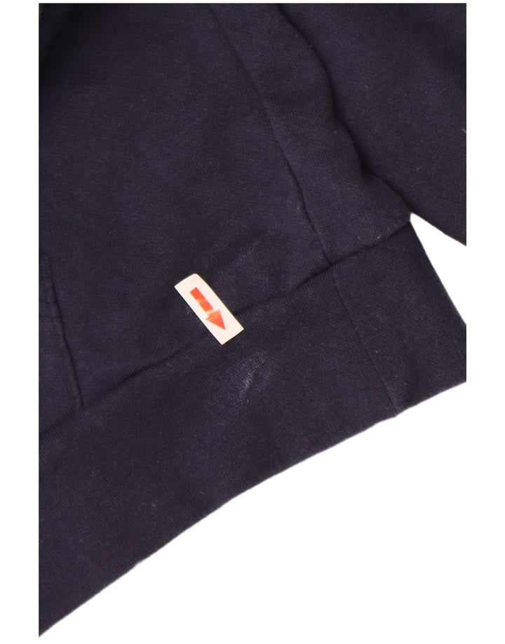 FANATICS Dame Chicago Bears Grafisk hættetrøje trøje UK 16 Large Navy Blue