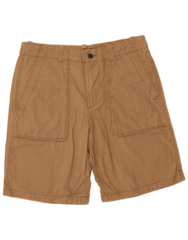 EDDIE BAUER Chino Shorts til mænd W34 Stor Beige Bomuld