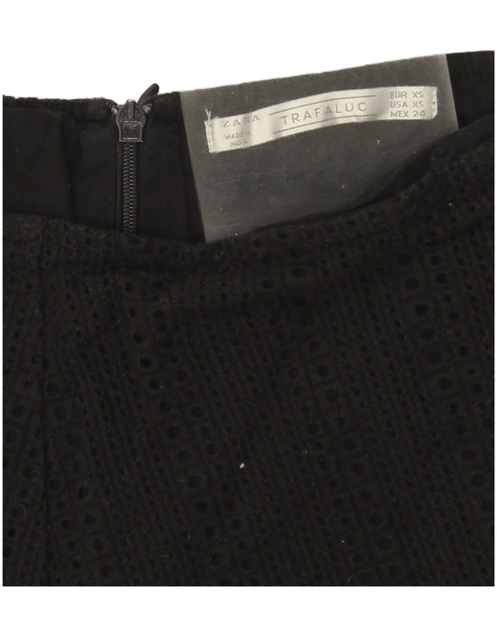 Zara Dame Trafaluc Hot Pants XS W24 Sort