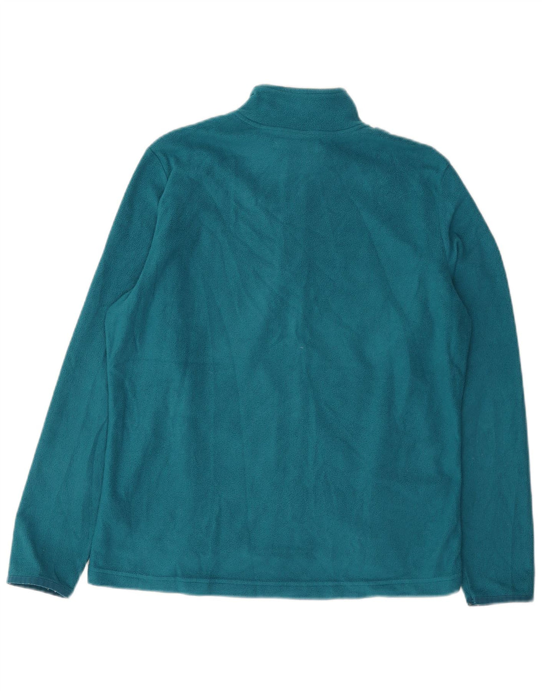 Marks & Spencer Fleecejakke til kvinder UK 14 Stor blå polyester