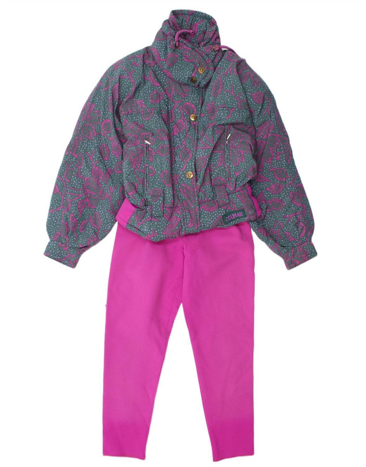 COLMAR Womens Full Tracksuit IT 46 Large Pink Floral