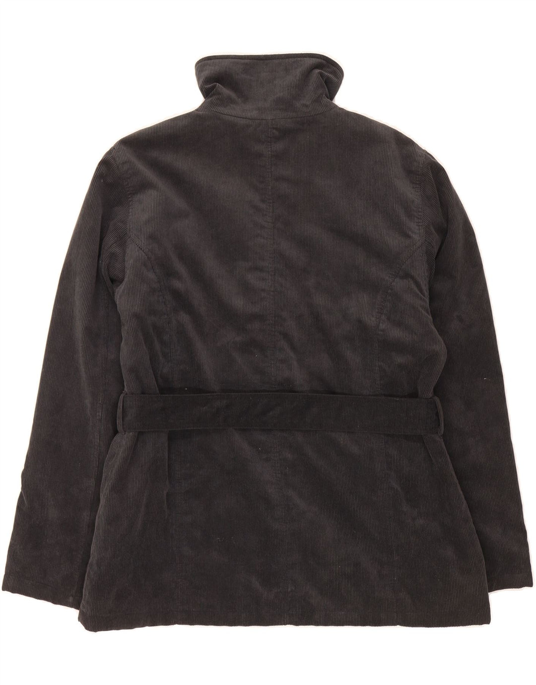 JACK MURPHY Womens Corduroy Jacket UK 14 Large Grey Polyester Vintage Jack Murphy and Second-Hand Jack Murphy from Messina Hembry 