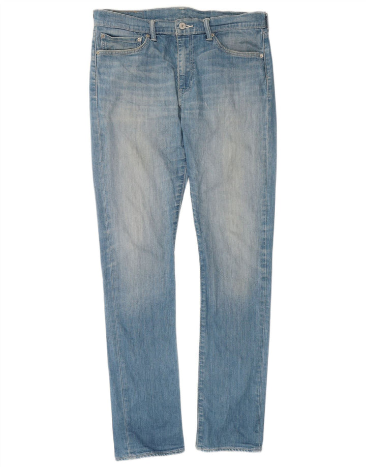 LEVI'S Herre 510 Skinny Jeans W34 L34 Blå Bomuld