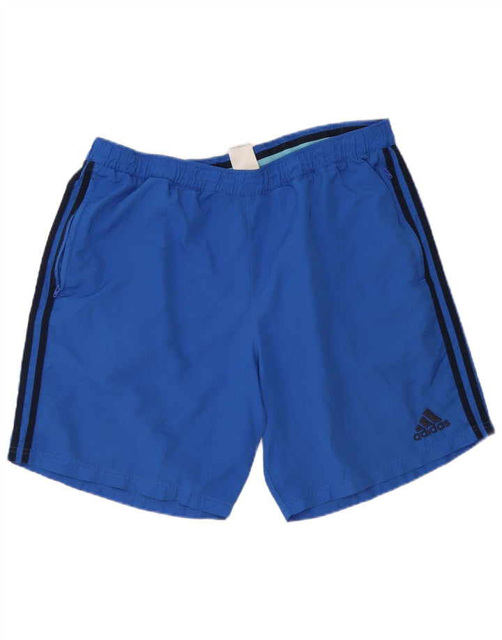 Adidas Herre Sportshorts XL Blå Polyester