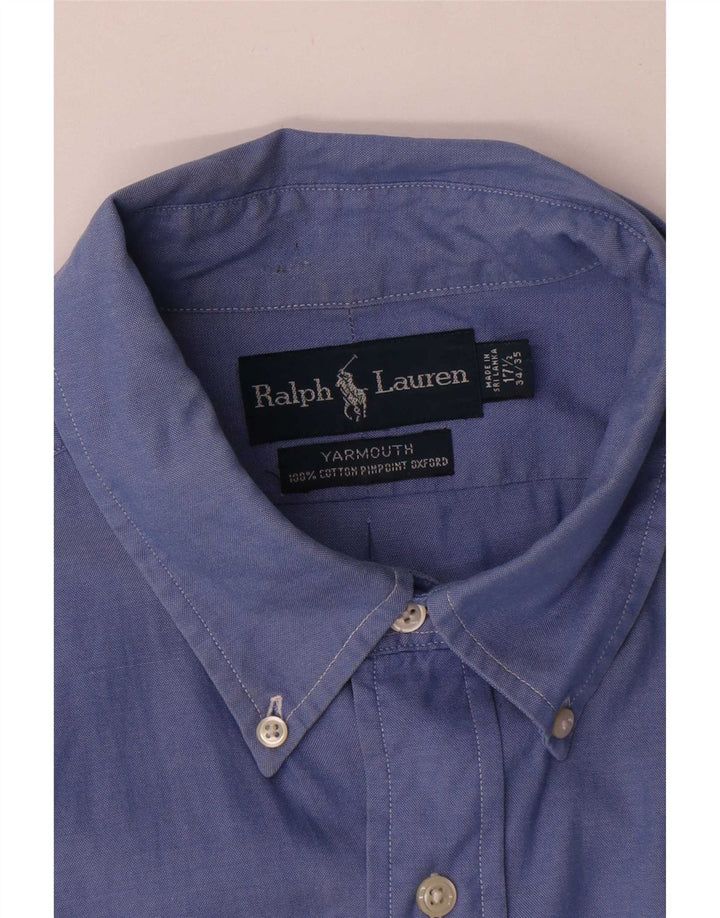 Ralph Lauren Herreskjorte str. 17 1/2 XL Blå Bomuld
