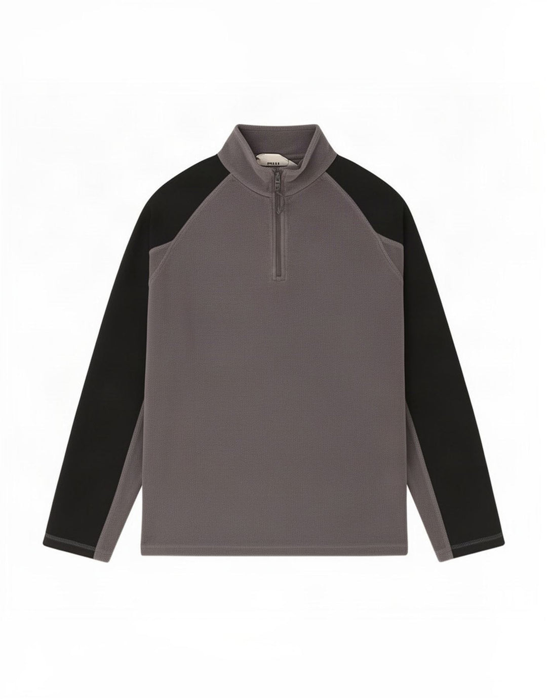 Mountain Warehouse Fleece Jumper med lynlås til mænd Medium Grå Colourblock