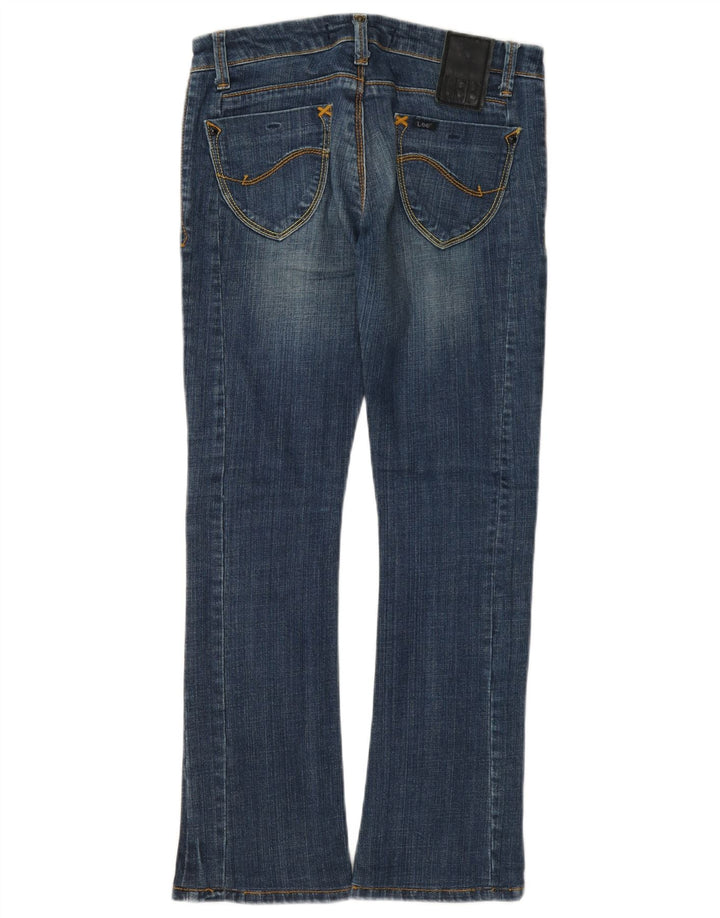 Lee Dame Bootcut Jeans W27 L27 Blå Bomuld