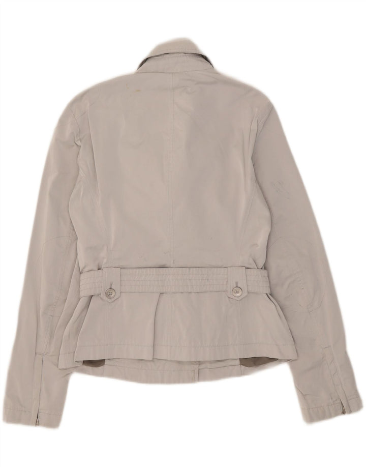 Brema Short Pea Coat til kvinder IT 48 XL Grå Nylon
