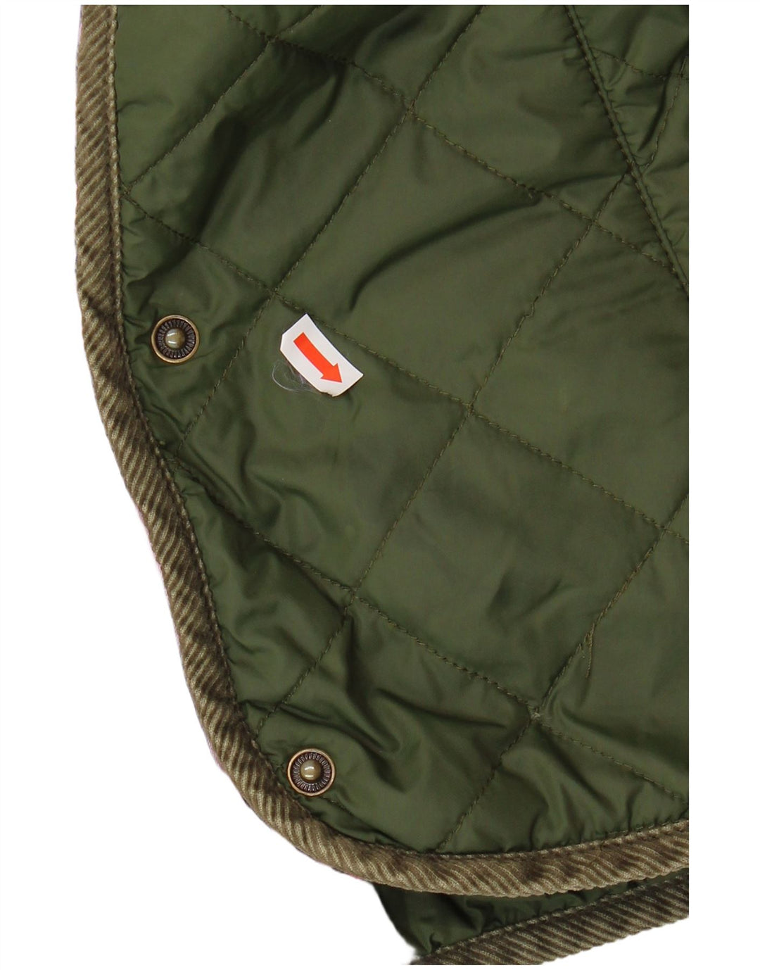 JACK WILLS Womens Hooded Quilted Jacket UK 8 Small  Green
