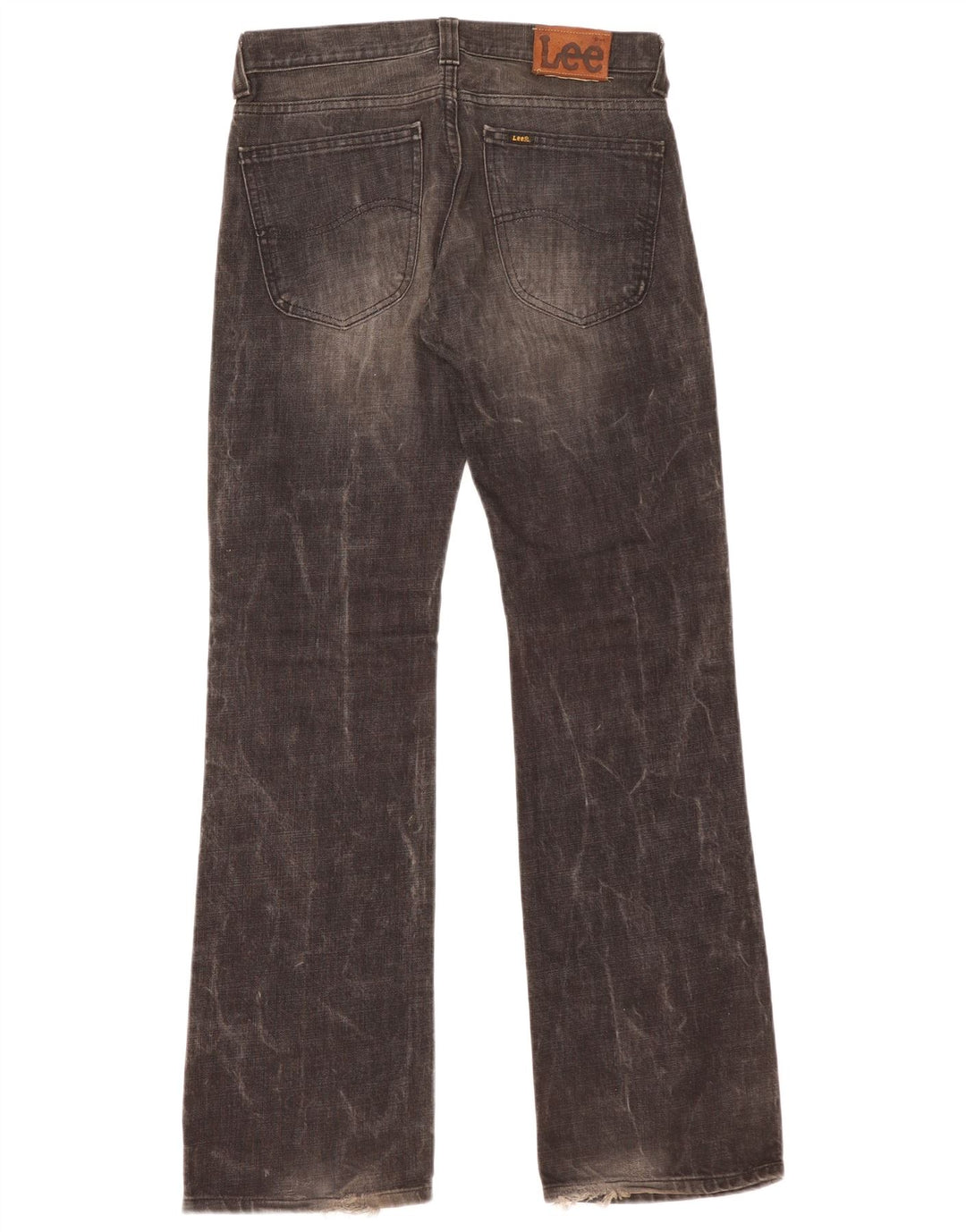 Lee Herre Bootcut Jeans W30 L34 Sort bomuld