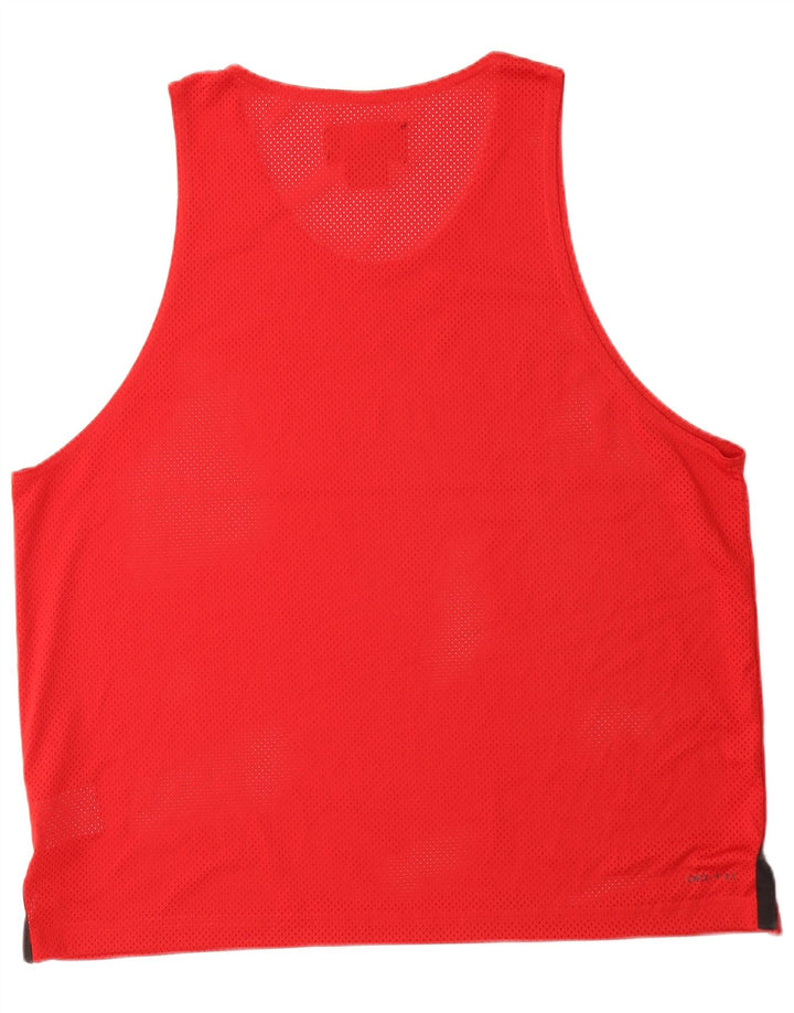 Jordan Herre Dri Fit Vest Top Stor Rød Polyester