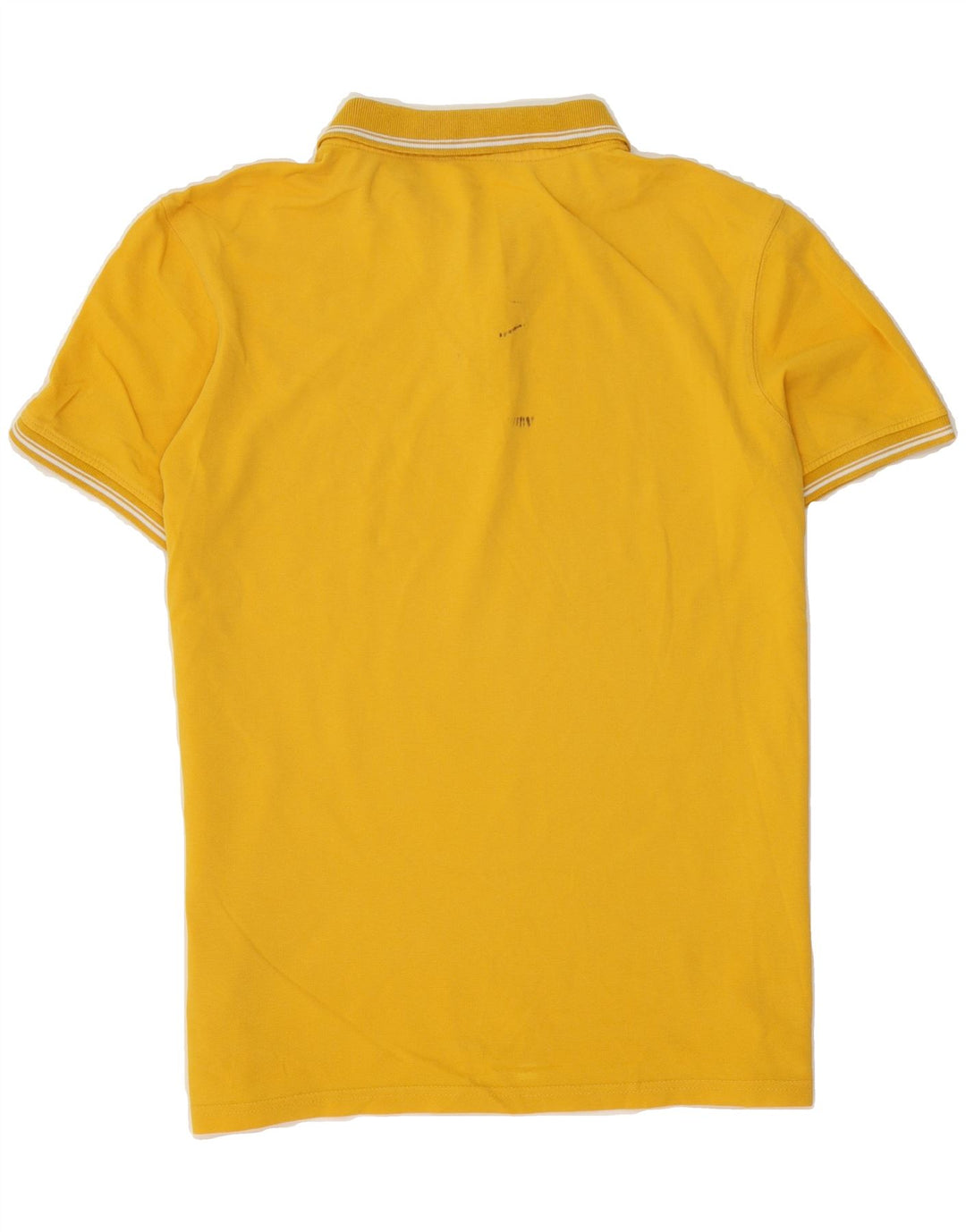 CARRERA Mens Polo Shirt Large Yellow Cotton Vintage Carrera and Second-Hand Carrera from Messina Hembry 