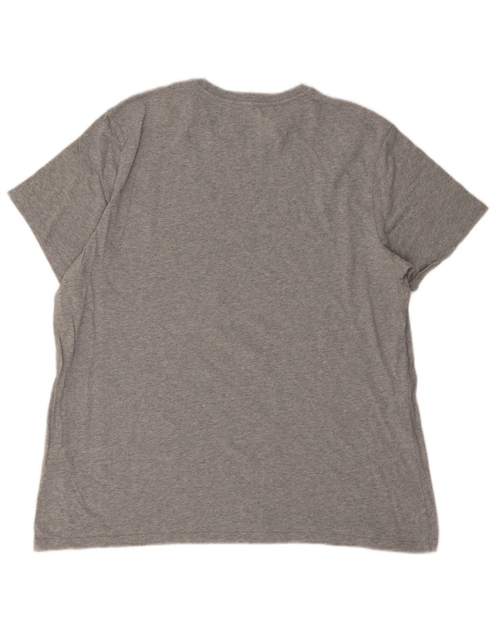 Levi's Herre Slim T-Shirt Top XL Grå Flecked Bomuld
