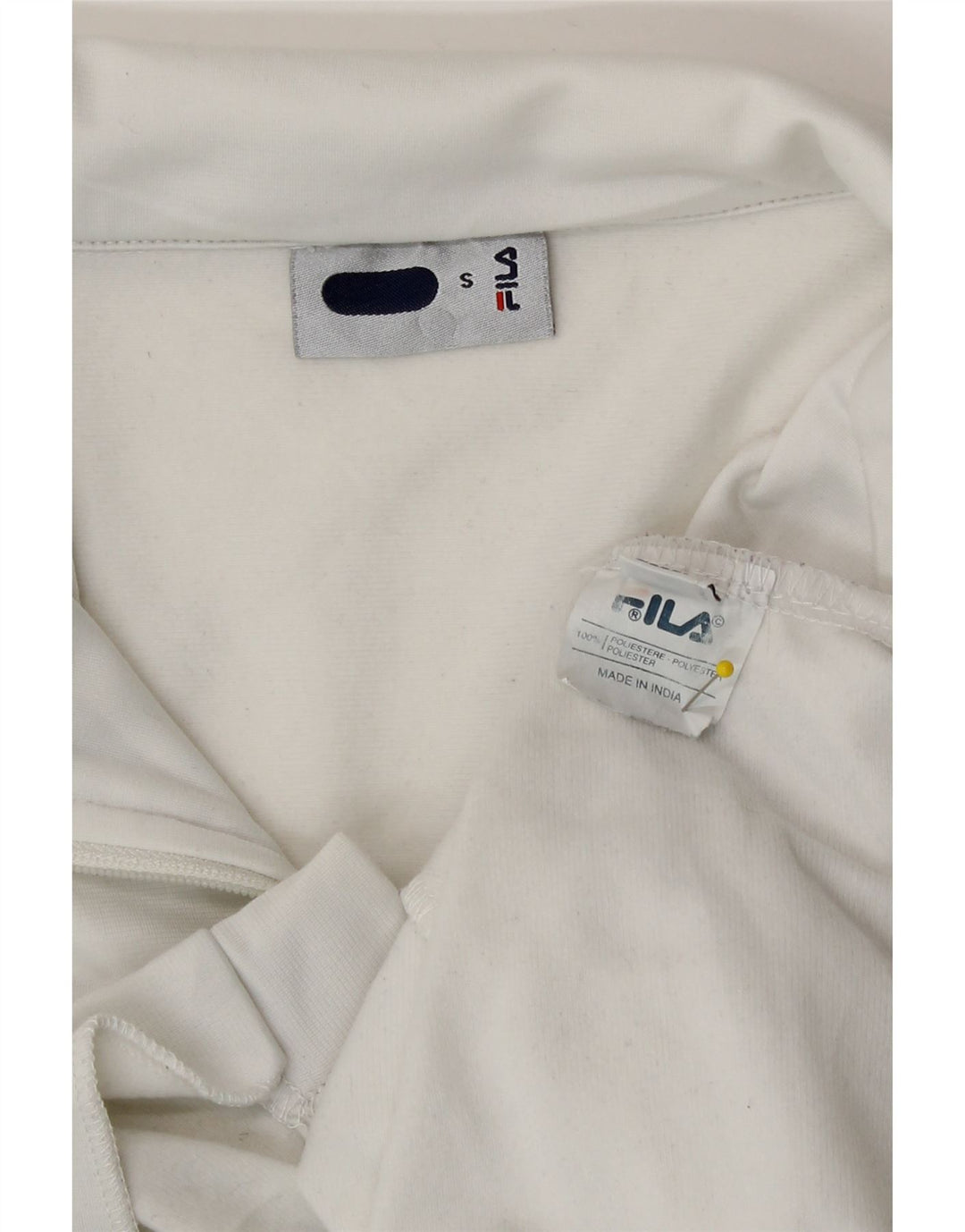 Fila Træningsdragt til mænd, topjakke, lille hvid polyester