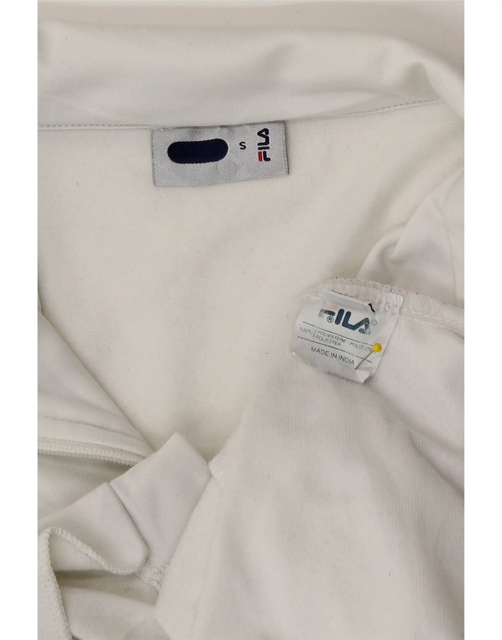 Fila Træningsdragt til mænd, topjakke, lille hvid polyester