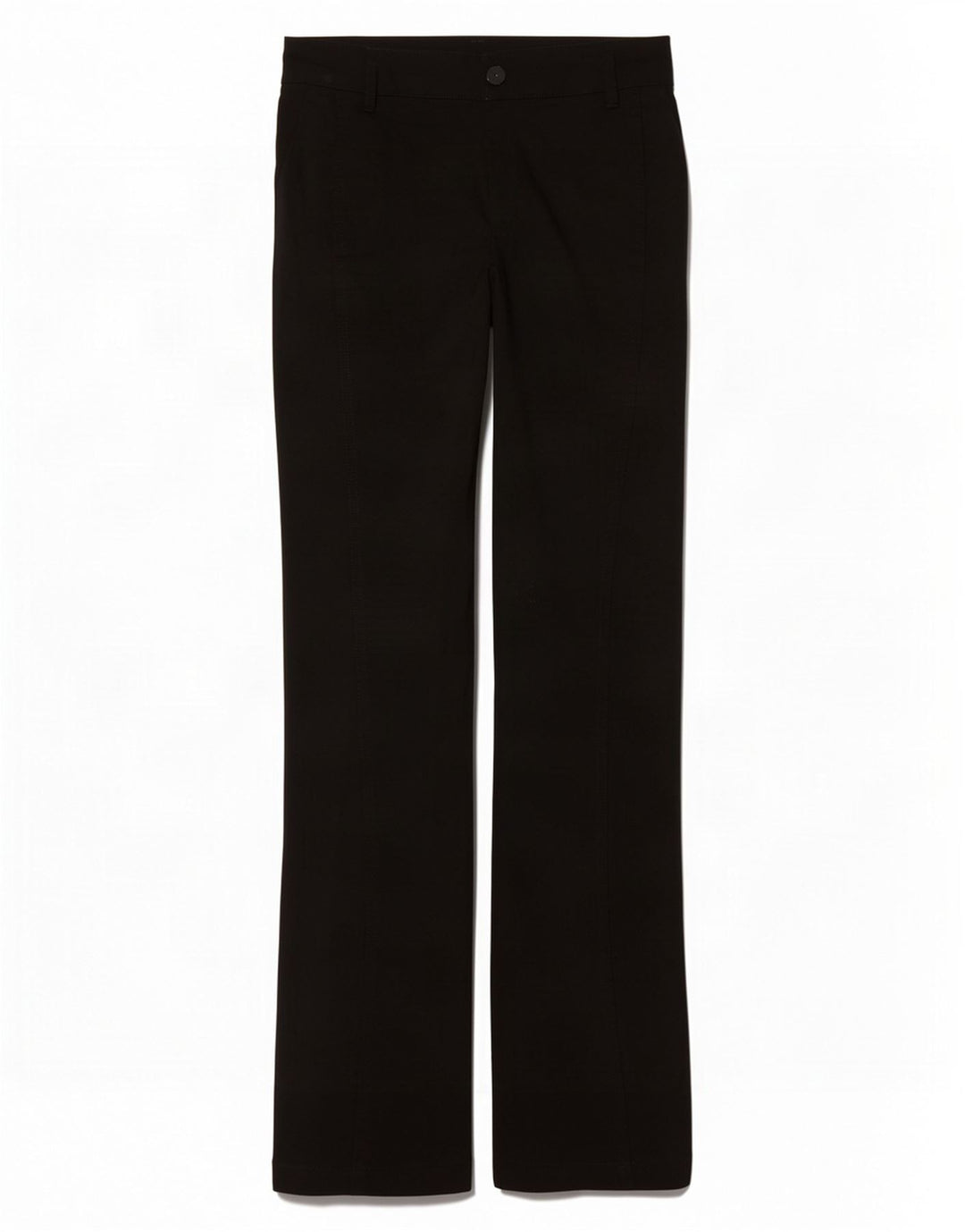 Zara Dame Bootcut Casual Bukser Small W26 L30 Sort
