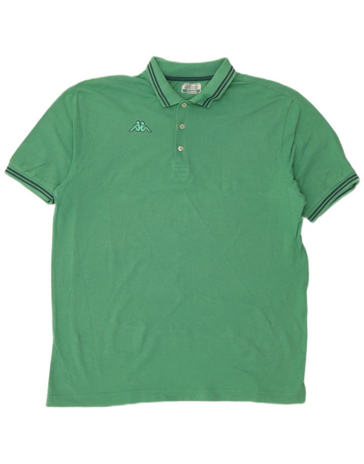 Kappa Polo Shirt til mænd 2XL Grøn