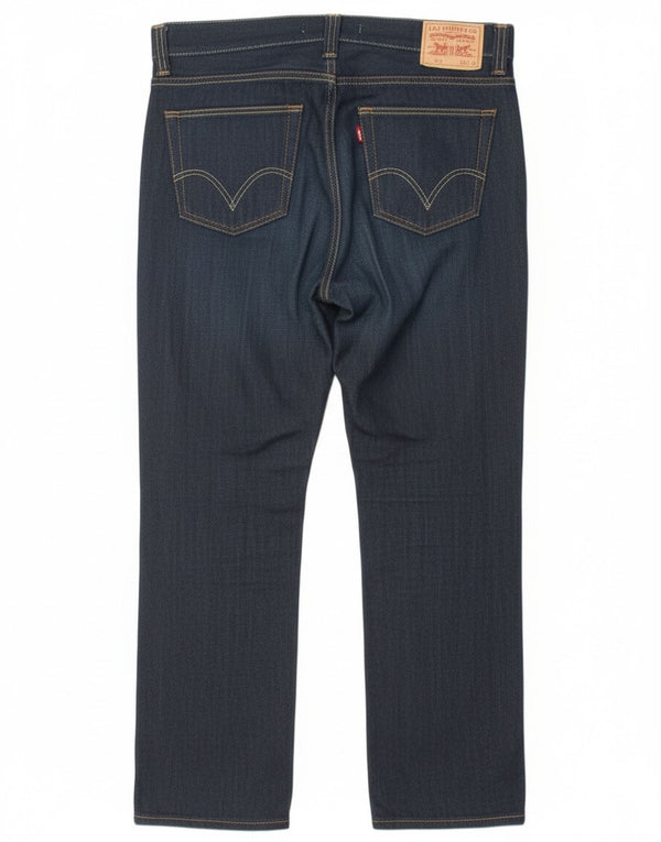 Levi's Herre 511 Slim Jeans W38 L31 Marineblå Bomuld