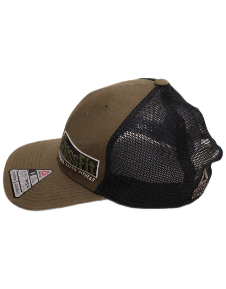 Reebok Herre Grafisk Trucker Cap One Size Khaki Colourblock Bomuld
