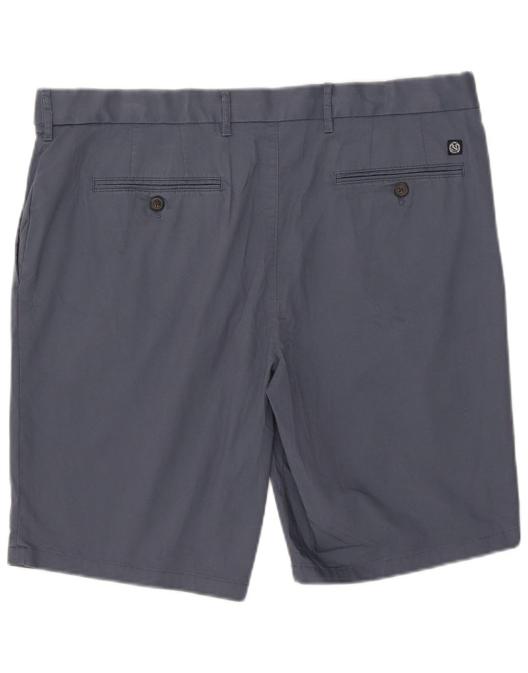 Marks & Spencer Herre Chino Shorts W38 XL Blå Bomuld