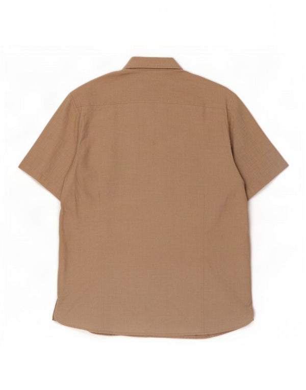 Calvin Klein Jeans Kortærmet Herreskjorte 2XL Beige