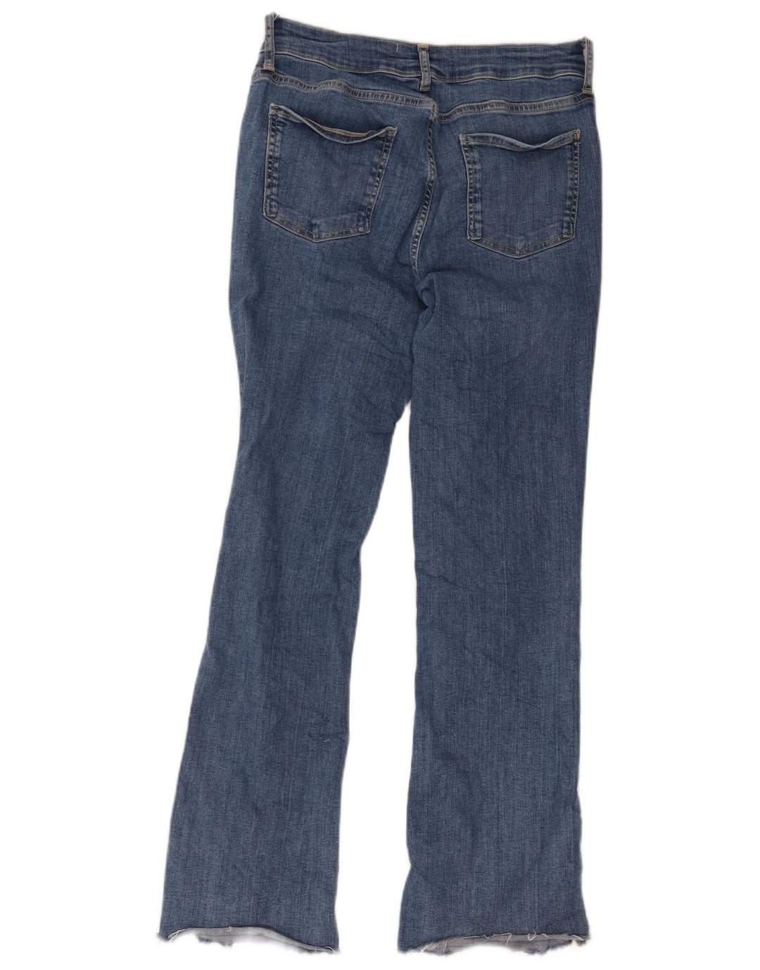 Zara Dame Bootcut Jeans EU 40 Medium W30 L29 Blå