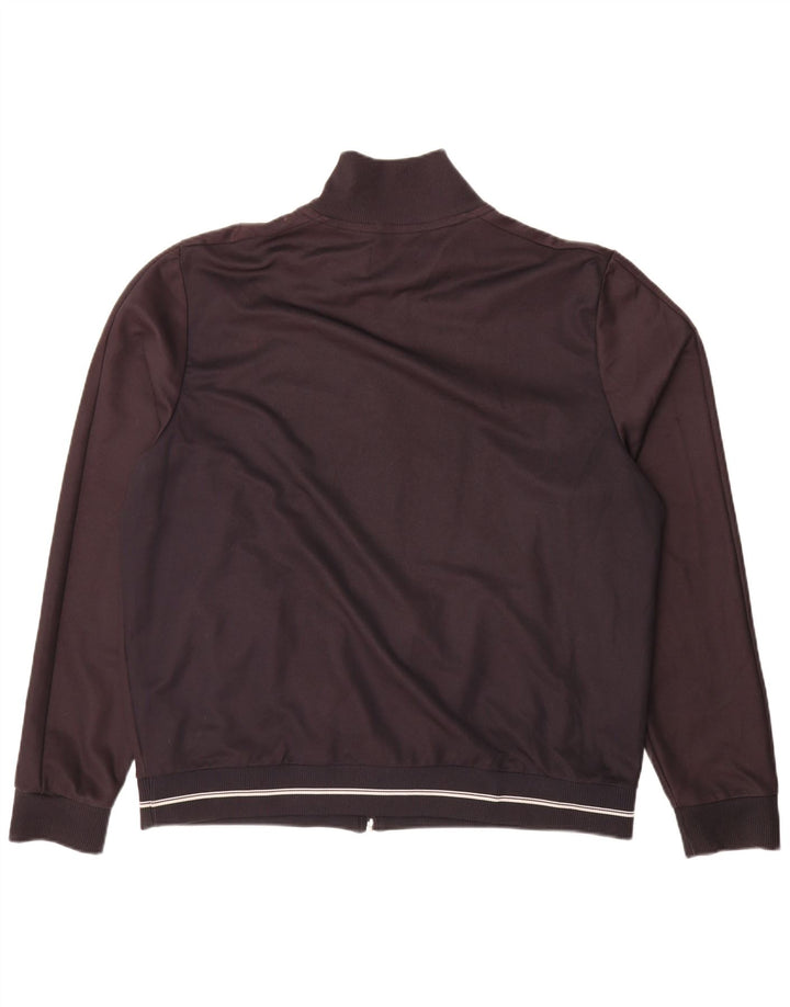 Fred Perry Herre træningsdragt topjakke 2XL brun polyester
