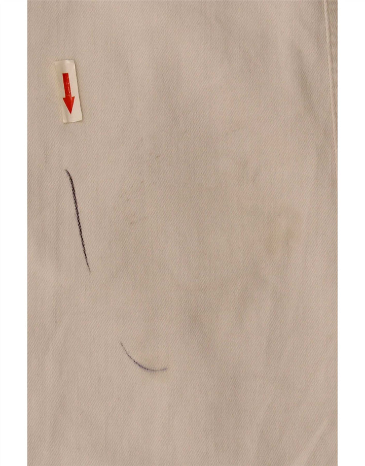 Zara Dame Bootcut Jeans EU 36 XS W26 L28 Off White