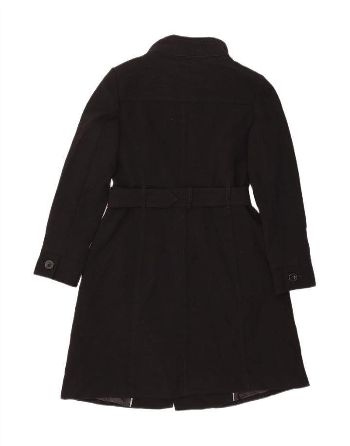 MARKS & SPENCER Dameoverfrakke UK 14 Medium Sort Polyester