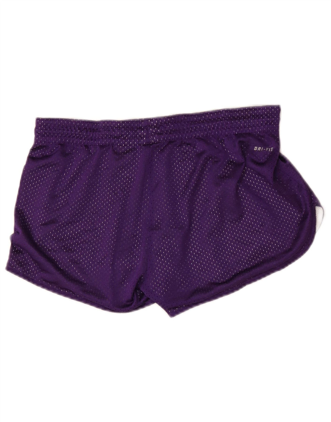 Nike Dame Dri Fit sportsshorts US 4/6 Small Purple Polyester