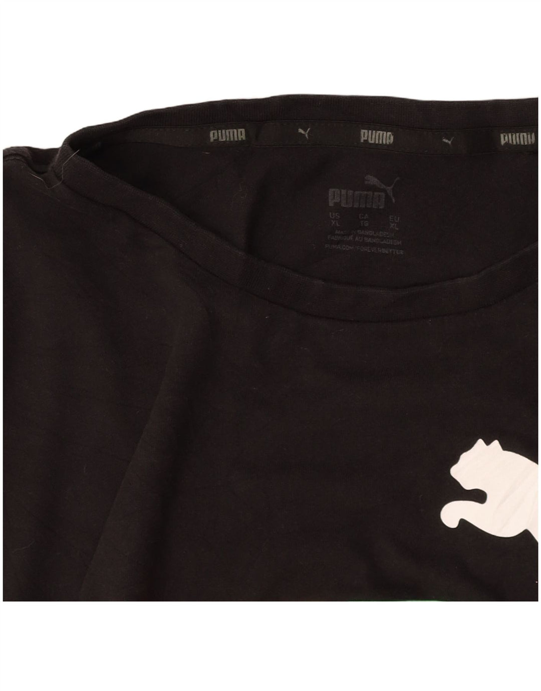 PUMA Herre grafisk T-shirt Top XL Sort