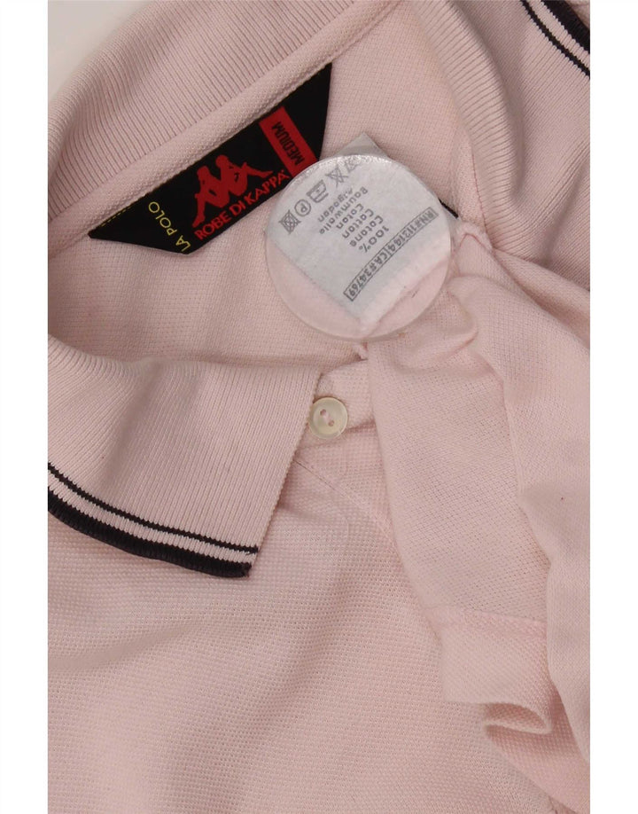 Kappa herre poloshirt Medium Pink Bomuld