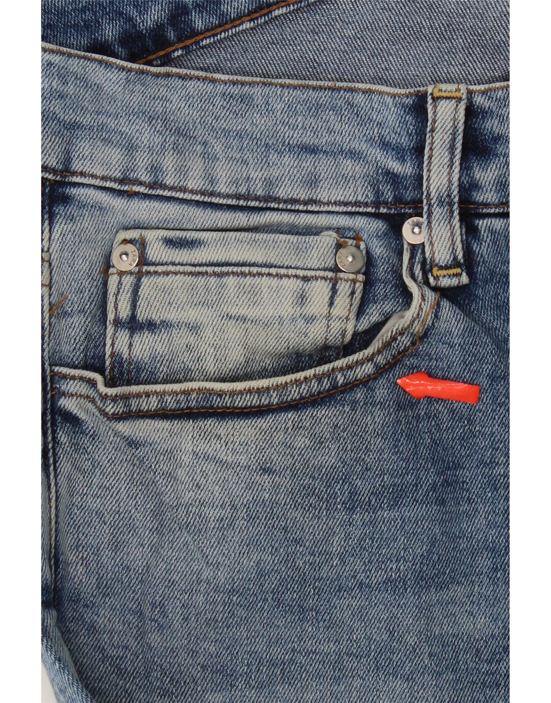Zara Herre Slim Jeans Str. 42 Large W32 L31 Blå