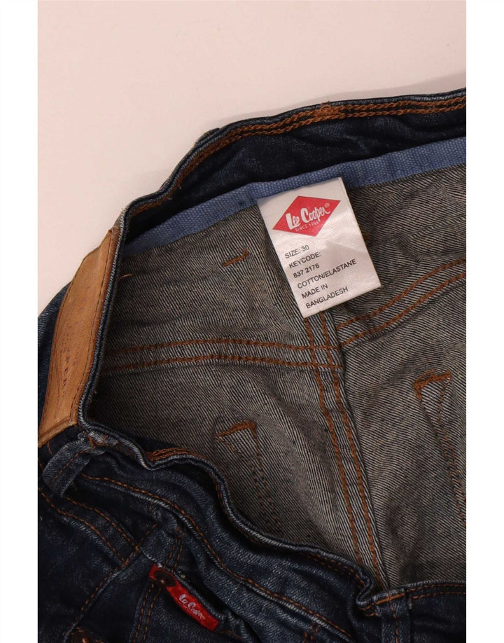 Lee Dame Cooper Slim Bootcut Jeans W30 L33 Marineblå Bomuld