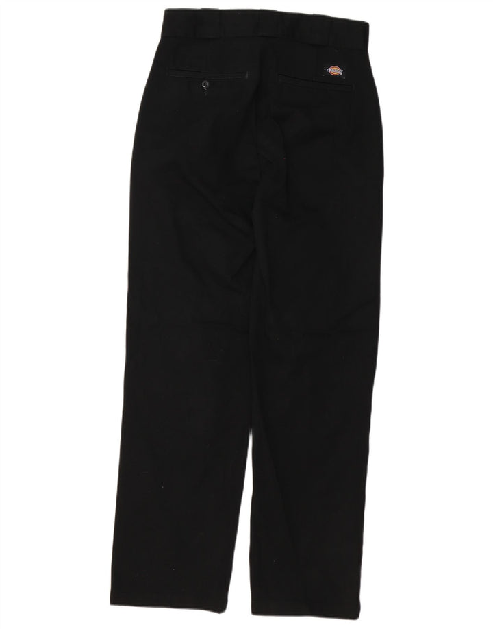 Dickies Straight Chino bukser til mænd W26 L29 Sort polyester