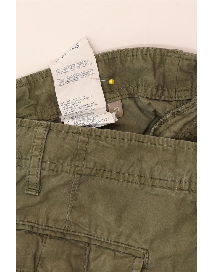 Napapijri Herre Cargo Shorts W31 Medium Green Bomuld