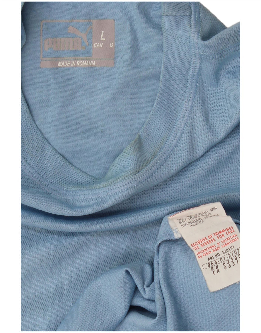 PUMA Herre T-Shirt Top Stor Blå Polyester