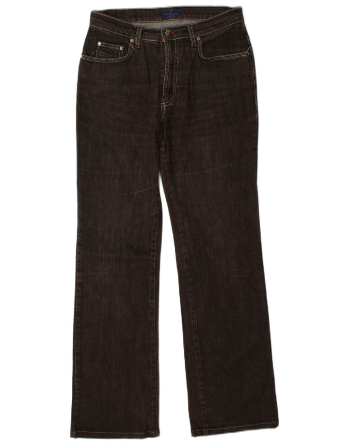 TRUSSARDI Straight jeans til mænd W29 L31 brun bomuld