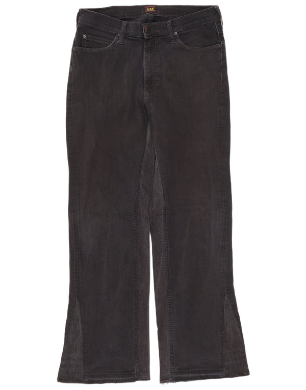 Lee Herre Flared Jeans W32 L31 Sort