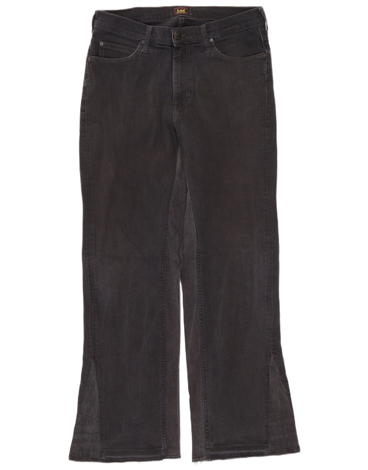 Lee Herre Flared Jeans W32 L31 Sort