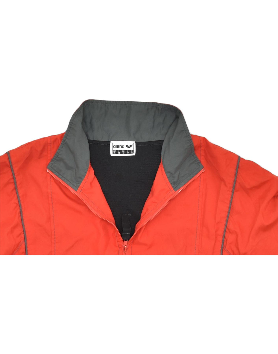 ARENA Womens Windbreaker Jacket UK 10 Small Red | Vintage | Thrift | Second-Hand | Used Clothing | Messina Hembry 