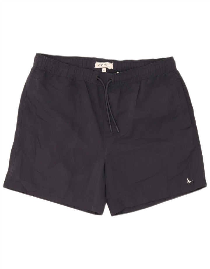 Jack Wills Badeshorts til mænd XL Marineblå polyester