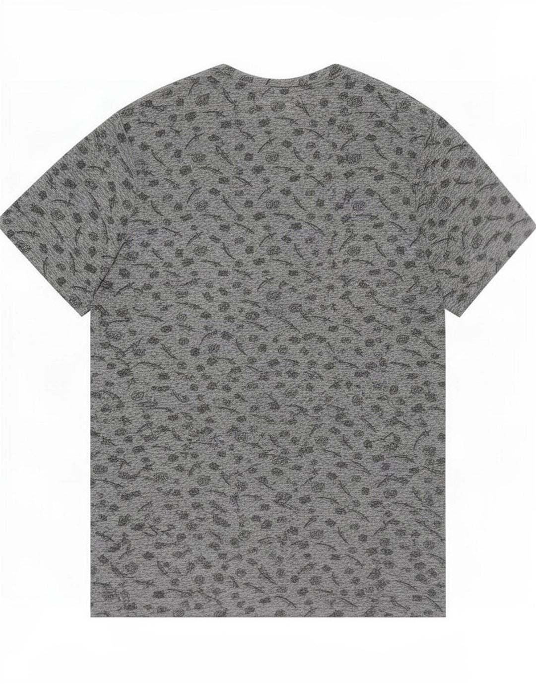 Santa Cruz Herre grafisk T-shirt Top mellemgrå polyester