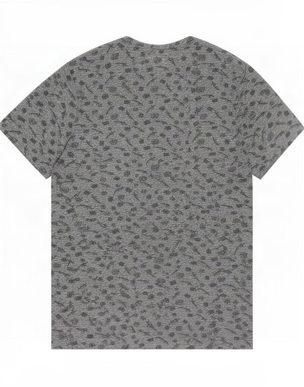 Santa Cruz Herre grafisk T-shirt Top mellemgrå polyester
