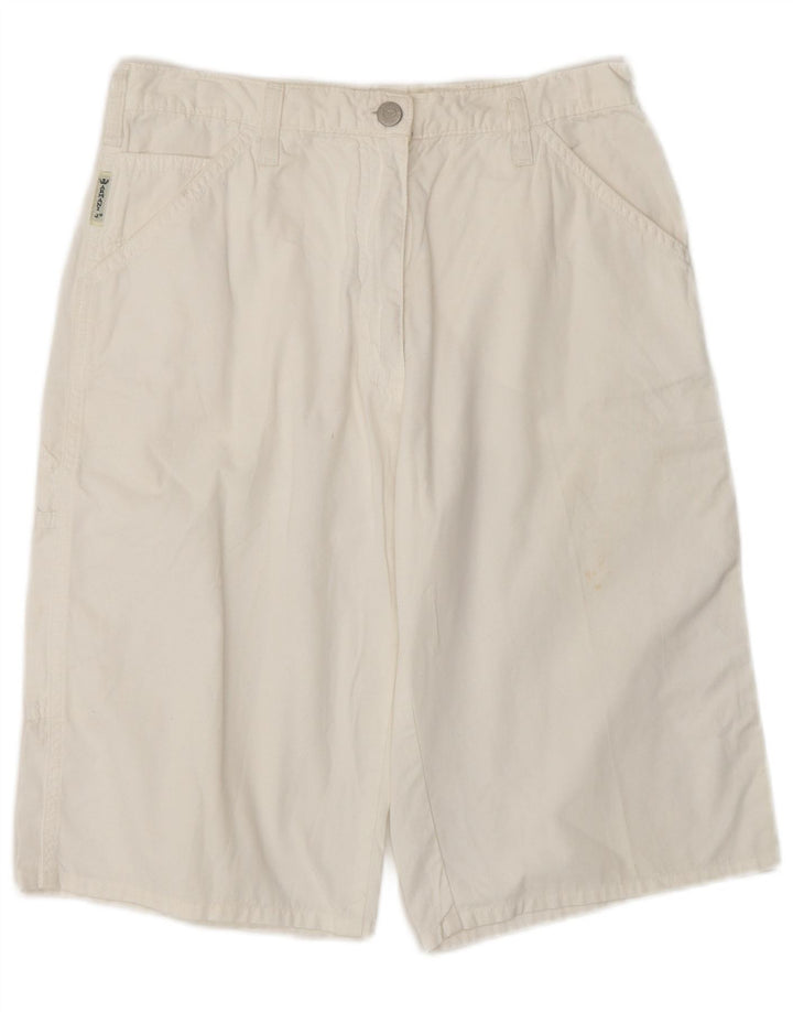 Armani Cargo Shorts til kvinder IT 44 Medium W28 Hvid