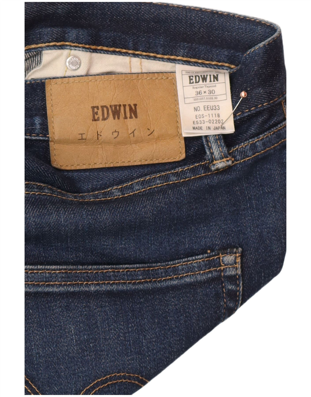 Herre Regular Tapered Jeans W36 L30