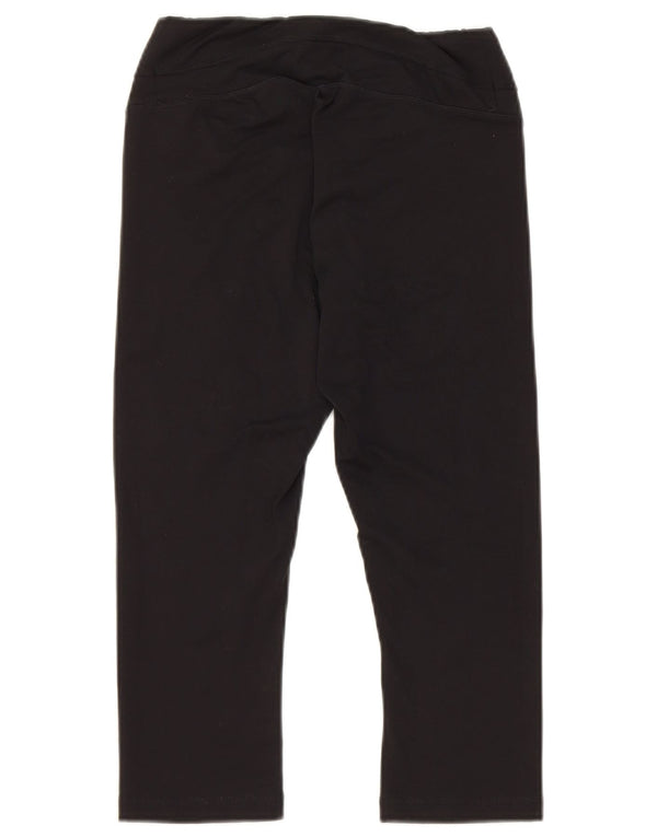 The North Face Dame Capri Leggings UK 10 Small Black Polyester